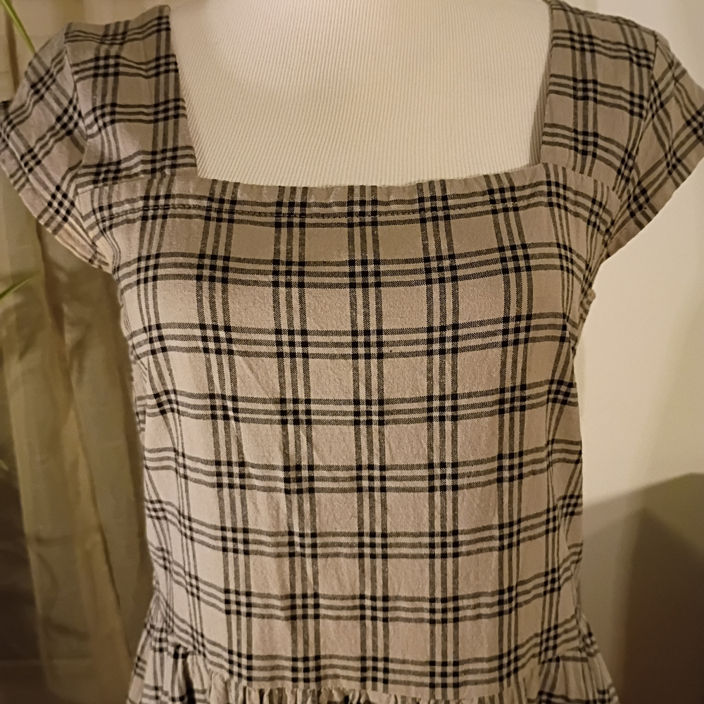 Mata Traders Rupi Dress Black And Gray Size L - Picture 2 of 4